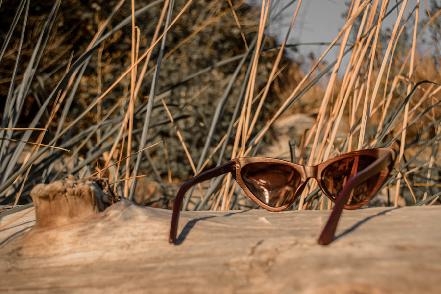 Betty | Polarized Bamboo Sunglasses by Bambuddha