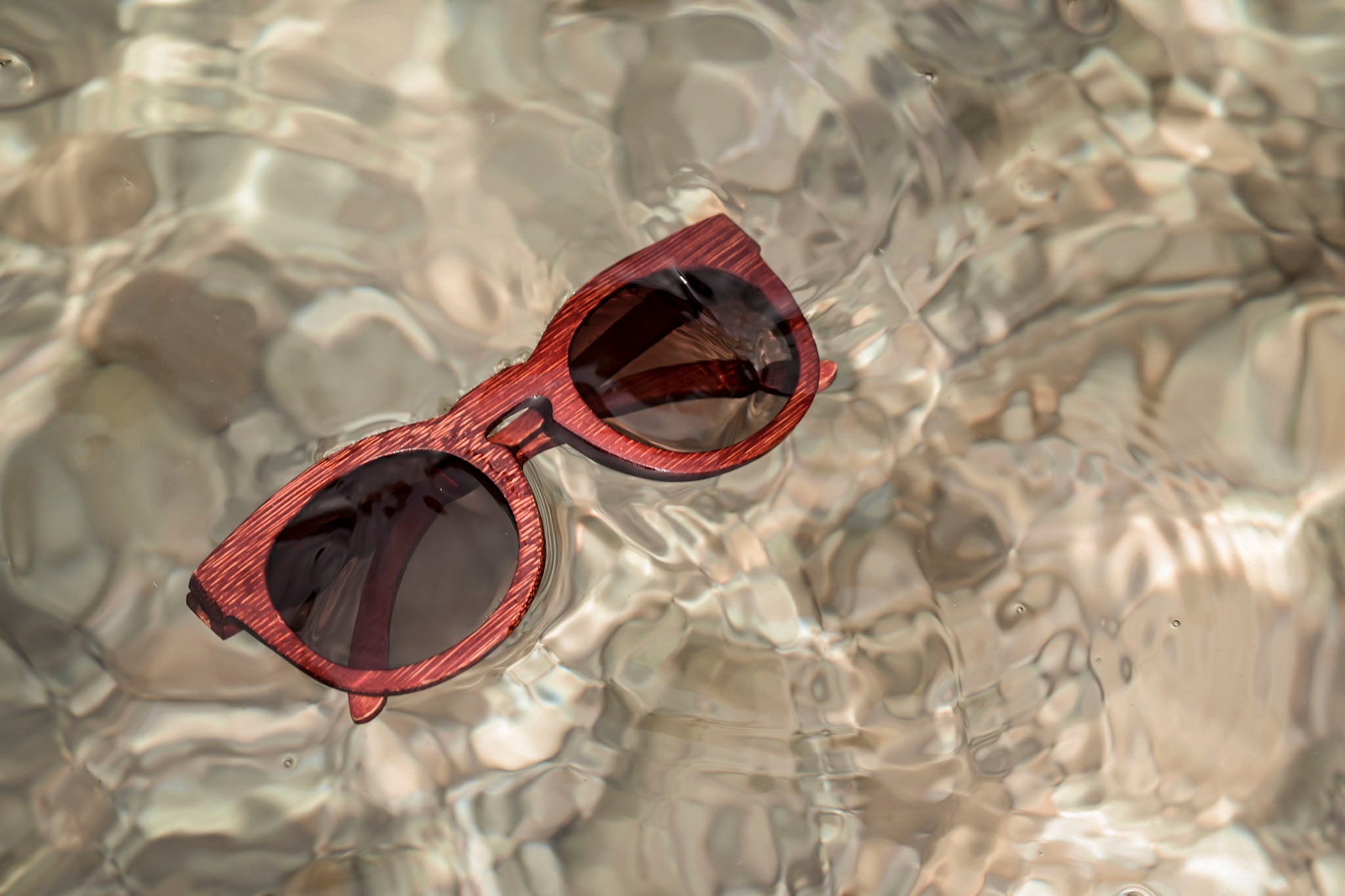 Bamboo floating sunglasses deals