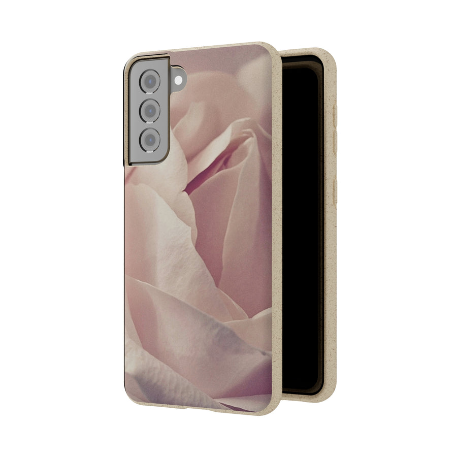 Rose Bud | Bamboo Biodegradable Cases (Samsung S20, S21, S22) Sustainable Phone Case Eco-friendly Accessory