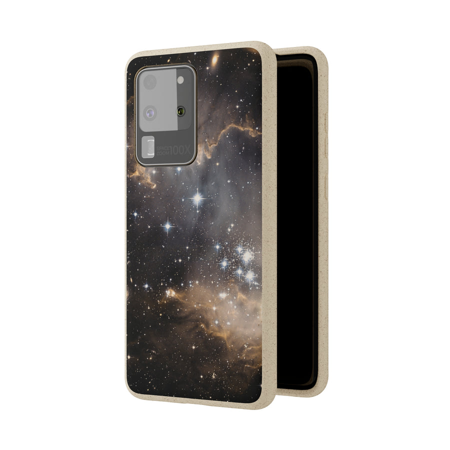 Universal | Bamboo Biodegradable Cases (Samsung S20, S21, S22) Sustainable Phone Case Star Galaxy Case