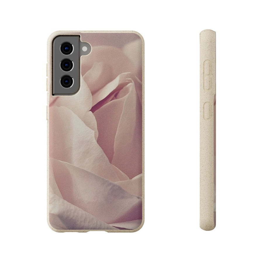 Rose Bud | Bamboo Biodegradable Cases (Samsung S20, S21, S22) Sustainable Phone Case Eco-friendly Accessory