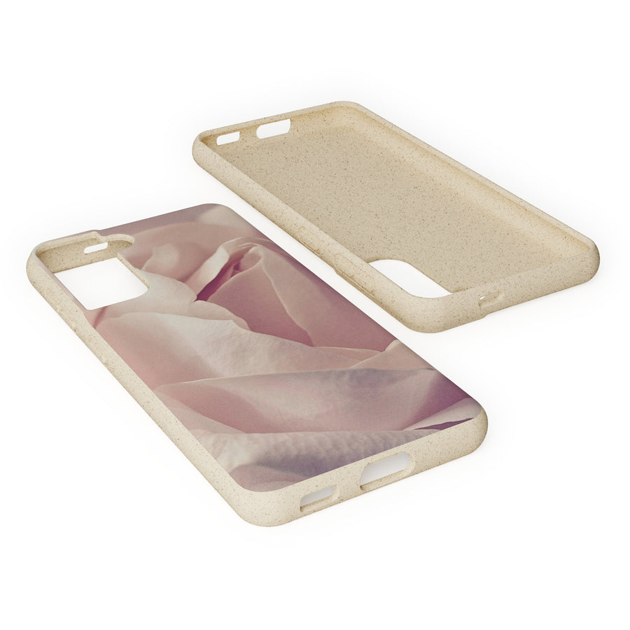 Rose Bud | Bamboo Biodegradable Cases (Samsung S20, S21, S22) Sustainable Phone Case Eco-friendly Accessory