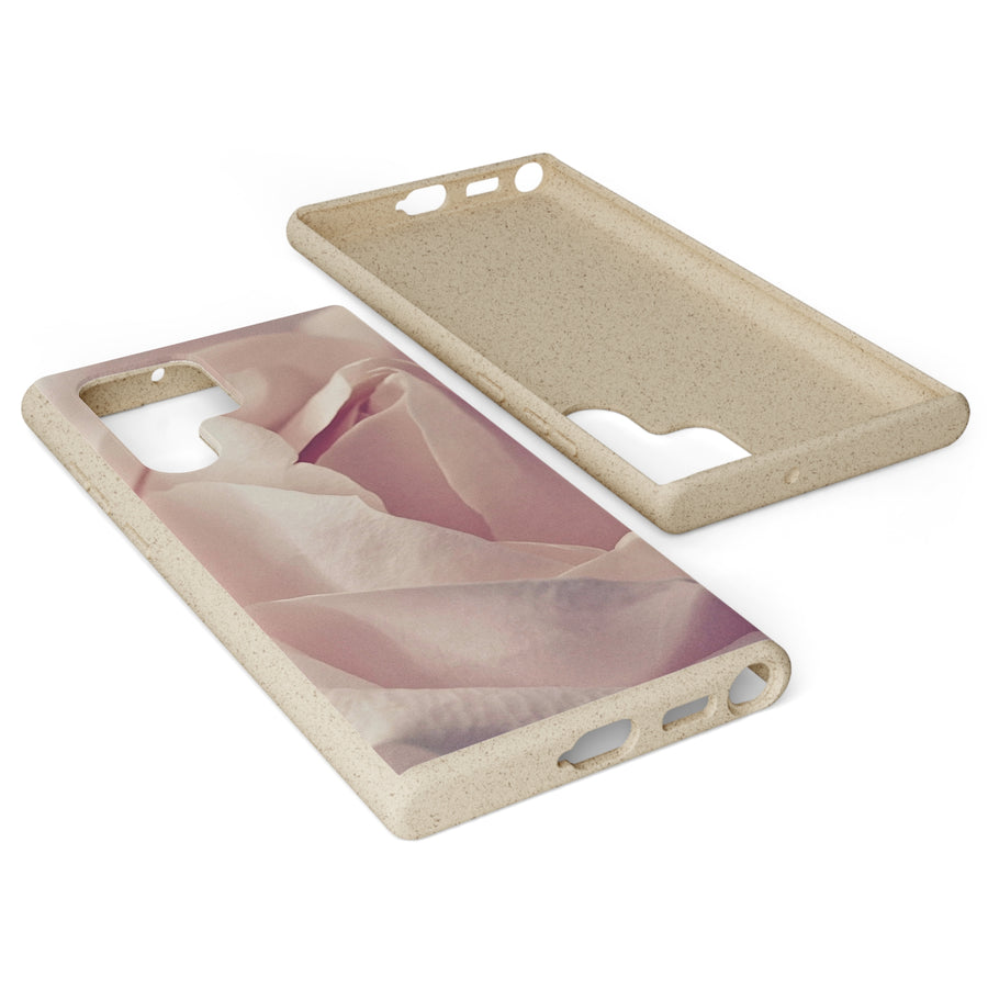 Rose Bud | Bamboo Biodegradable Cases (Samsung S20, S21, S22) Sustainable Phone Case Eco-friendly Accessory