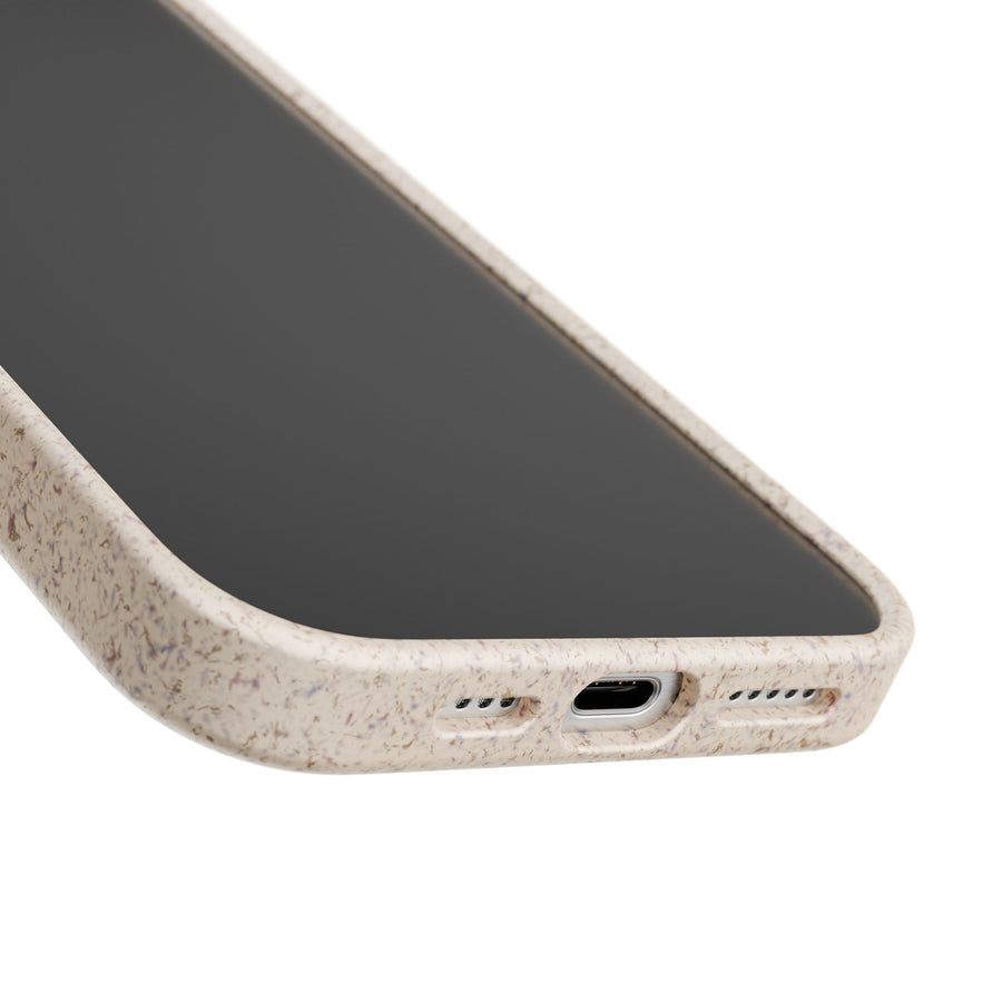 Foggy Trees | Bamboo Biodegradable Cases (iPhone 16, 15, 14, 13, 12, 11) Sustainable Phone Case Eco-friendly