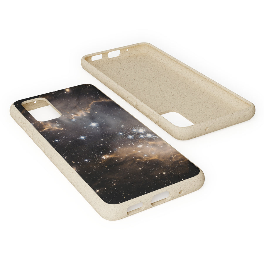 Universal | Bamboo Biodegradable Cases (Samsung S20, S21, S22) Sustainable Phone Case Star Galaxy Case