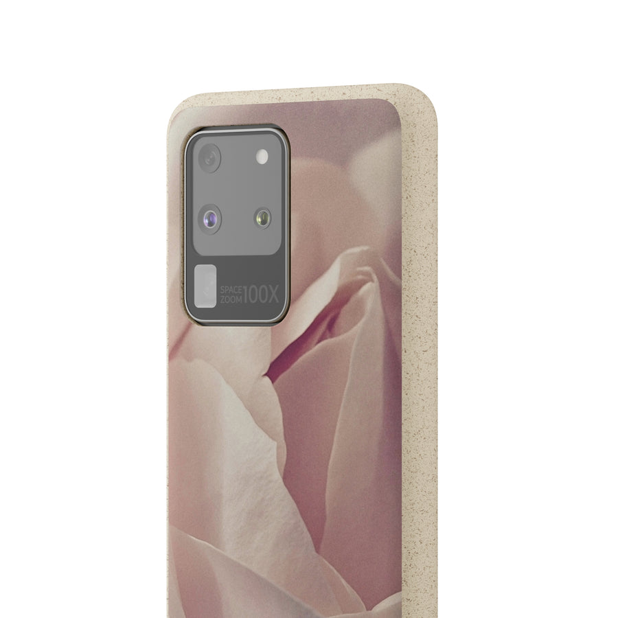 Rose Bud | Bamboo Biodegradable Cases (Samsung S20, S21, S22) Sustainable Phone Case Eco-friendly Accessory