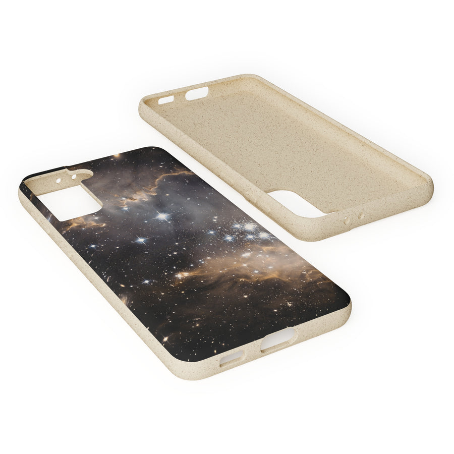 Universal | Bamboo Biodegradable Cases (Samsung S20, S21, S22) Sustainable Phone Case Star Galaxy Case