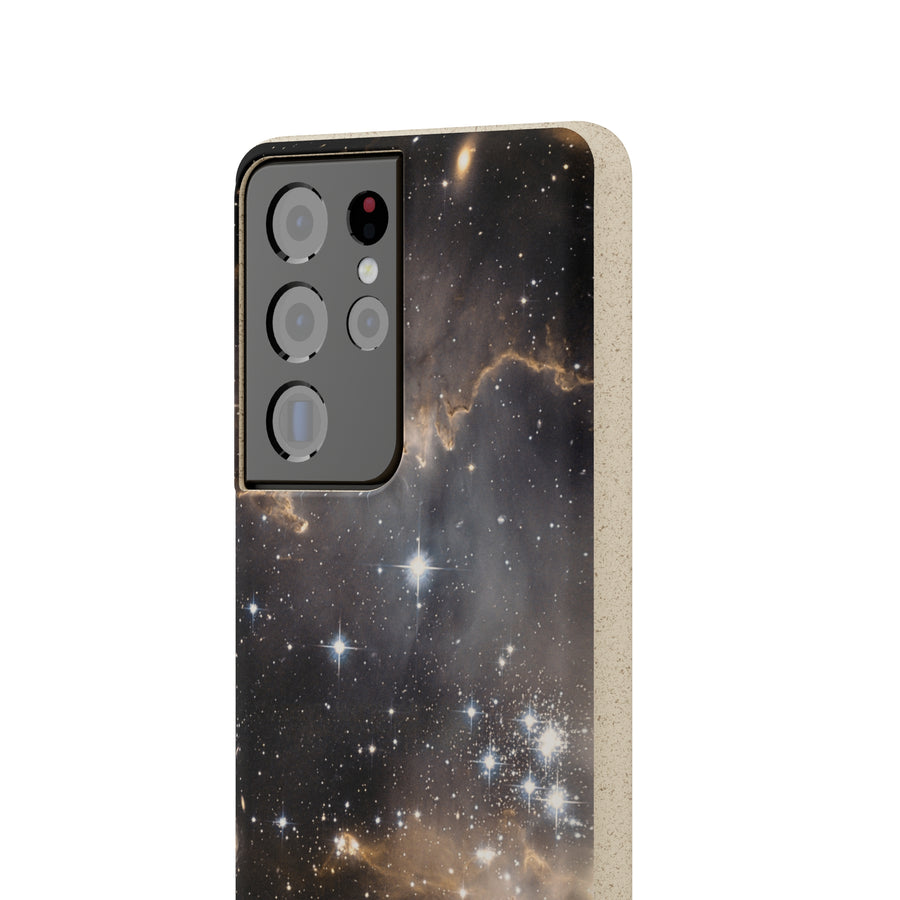 Universal | Bamboo Biodegradable Cases (Samsung S20, S21, S22) Sustainable Phone Case Star Galaxy Case