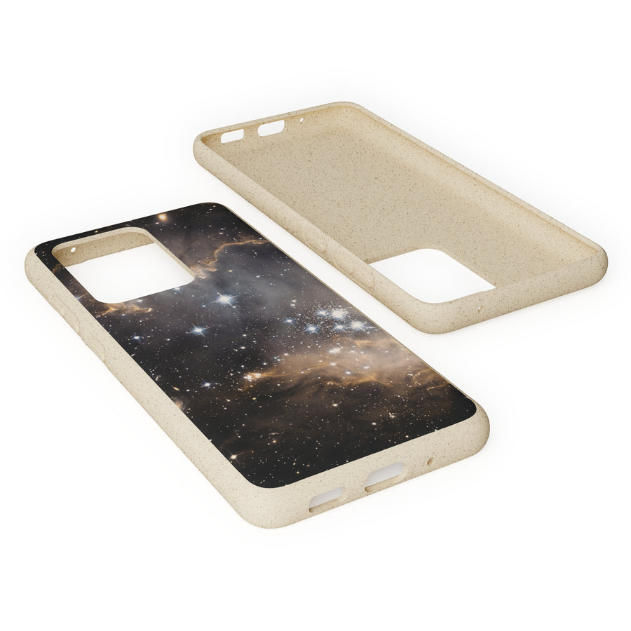 Universal | Bamboo Biodegradable Cases (Samsung S20, S21, S22) Sustainable Phone Case Star Galaxy Case