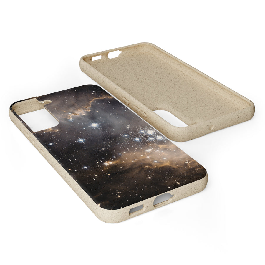 Universal | Bamboo Biodegradable Cases (Samsung S20, S21, S22) Sustainable Phone Case Star Galaxy Case