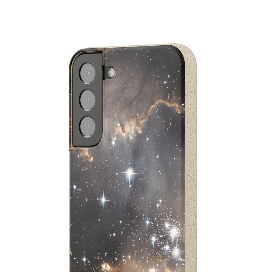 Universal | Bamboo Biodegradable Cases (Samsung S20, S21, S22) Sustainable Phone Case Star Galaxy Case