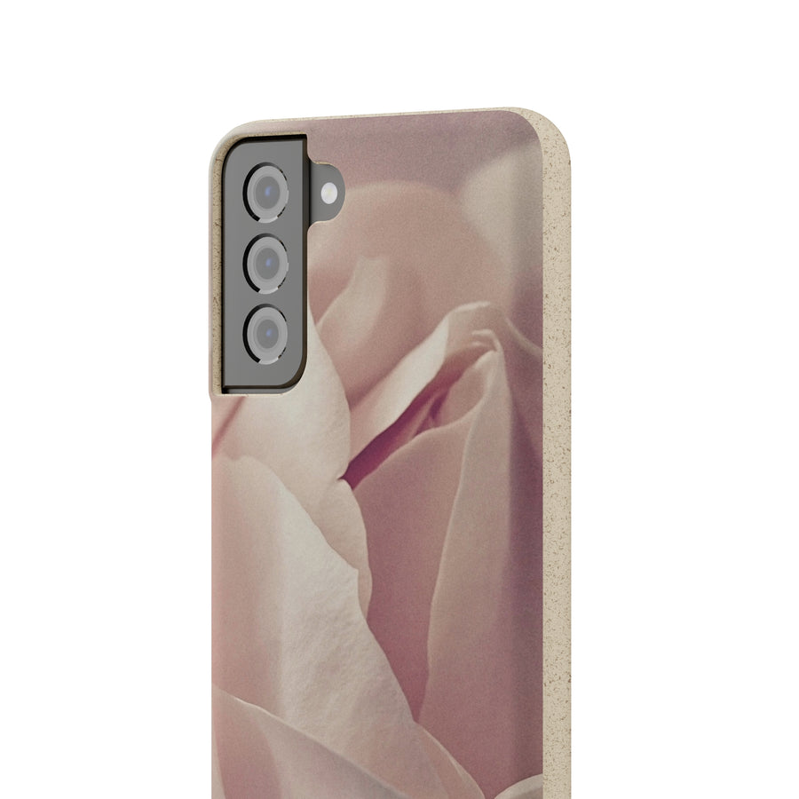 Rose Bud | Bamboo Biodegradable Cases (Samsung S20, S21, S22) Sustainable Phone Case Eco-friendly Accessory