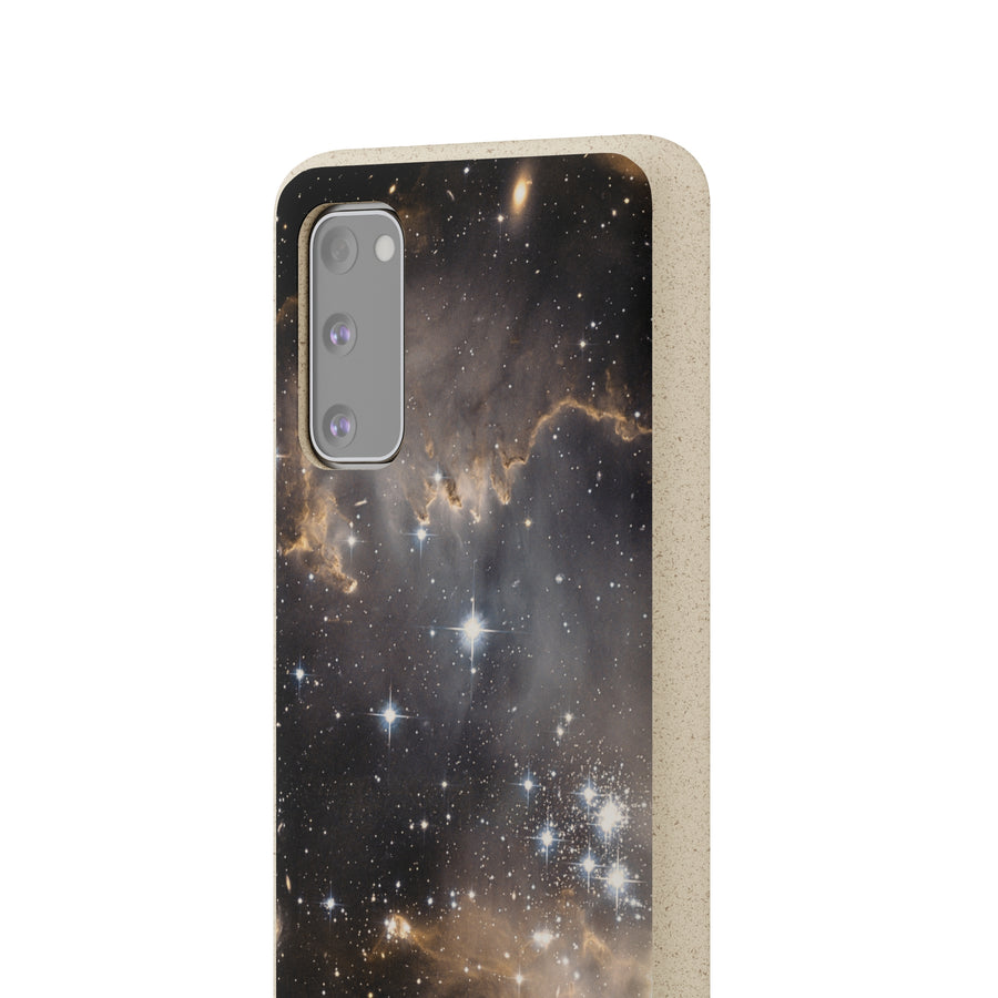 Universal | Bamboo Biodegradable Cases (Samsung S20, S21, S22) Sustainable Phone Case Star Galaxy Case