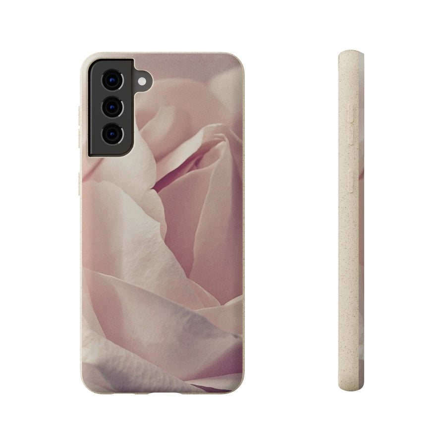 Rose Bud | Bamboo Biodegradable Cases (Samsung S20, S21, S22) Sustainable Phone Case Eco-friendly Accessory