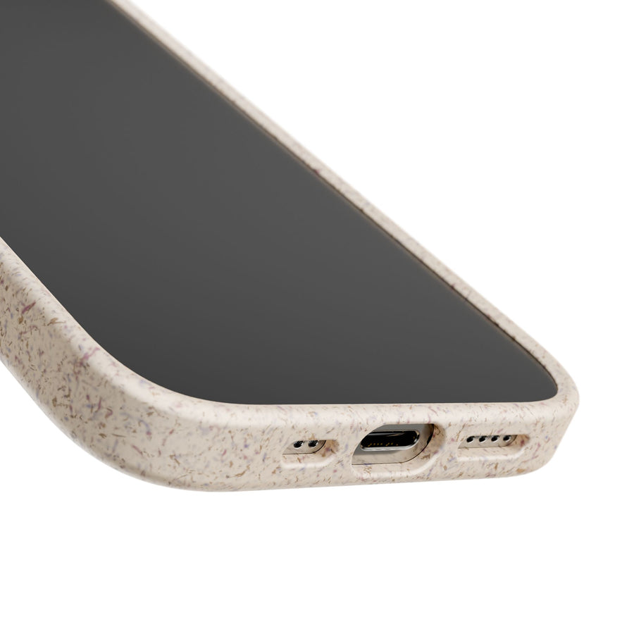 Foggy Trees | Bamboo Biodegradable Cases (iPhone 16, 15, 14, 13, 12, 11) Sustainable Phone Case Eco-friendly