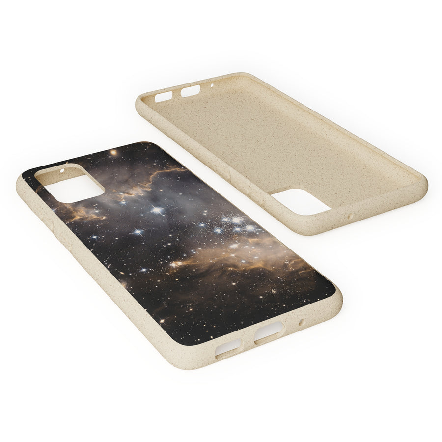 Universal | Bamboo Biodegradable Cases (Samsung S20, S21, S22) Sustainable Phone Case Star Galaxy Case