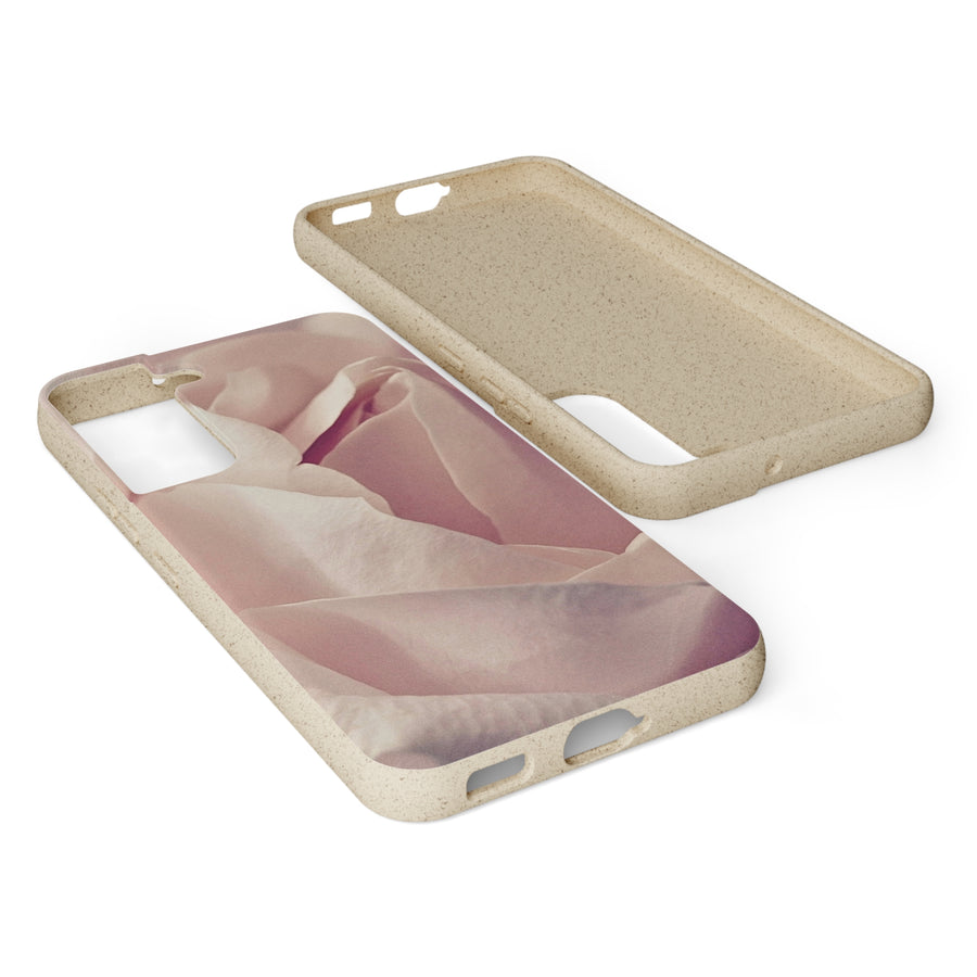 Rose Bud | Bamboo Biodegradable Cases (Samsung S20, S21, S22) Sustainable Phone Case Eco-friendly Accessory