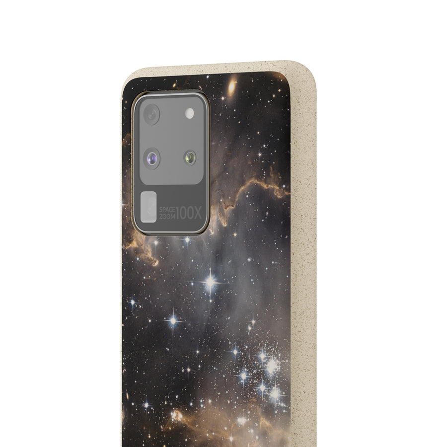 Universal | Bamboo Biodegradable Cases (Samsung S20, S21, S22) Sustainable Phone Case Star Galaxy Case