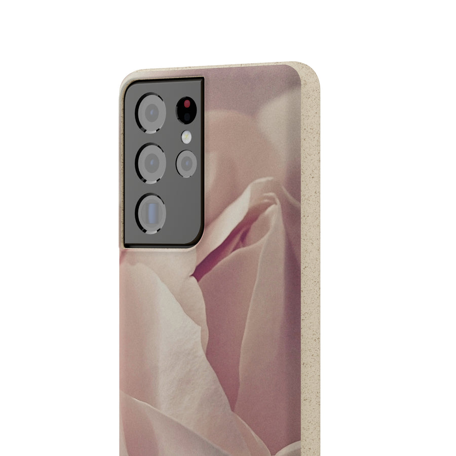 Rose Bud | Bamboo Biodegradable Cases (Samsung S20, S21, S22) Sustainable Phone Case Eco-friendly Accessory