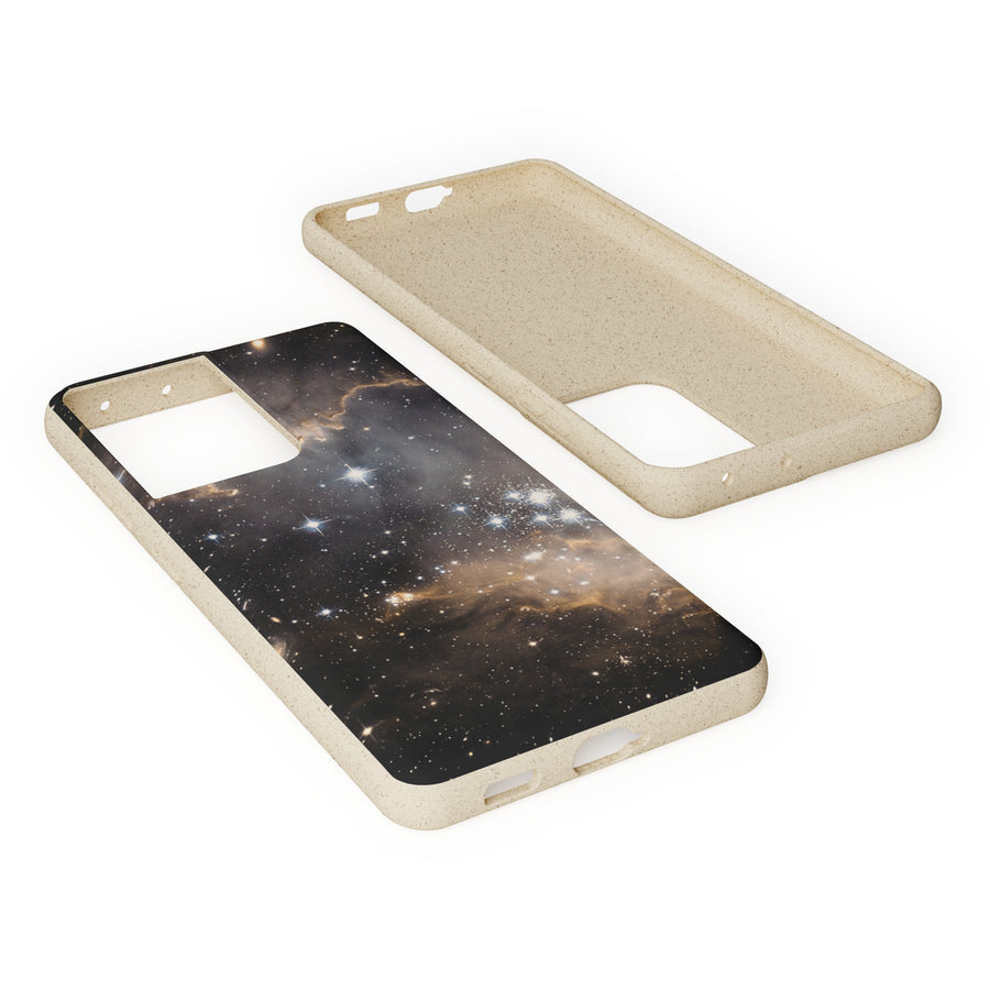 Universal | Bamboo Biodegradable Cases (Samsung S20, S21, S22) Sustainable Phone Case Star Galaxy Case