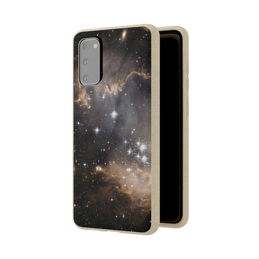 Universal | Bamboo Biodegradable Cases (Samsung S20, S21, S22) Sustainable Phone Case Star Galaxy Case