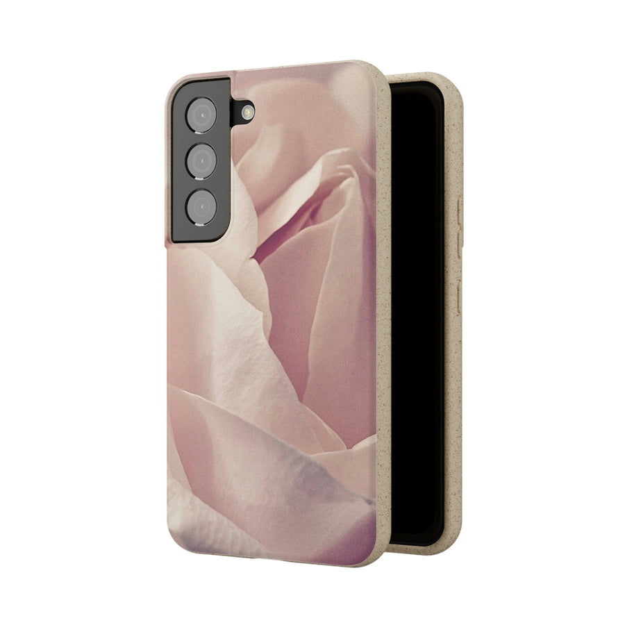 Rose Bud | Bamboo Biodegradable Cases (Samsung S20, S21, S22) Sustainable Phone Case Eco-friendly Accessory