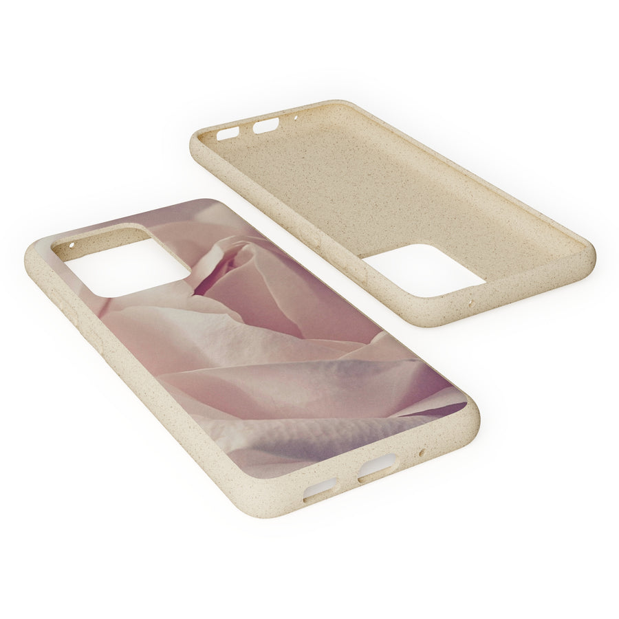 Rose Bud | Bamboo Biodegradable Cases (Samsung S20, S21, S22) Sustainable Phone Case Eco-friendly Accessory