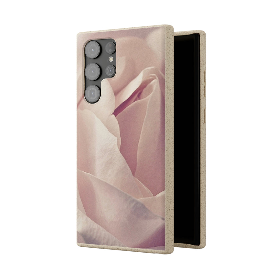 Rose Bud | Bamboo Biodegradable Cases (Samsung S20, S21, S22) Sustainable Phone Case Eco-friendly Accessory