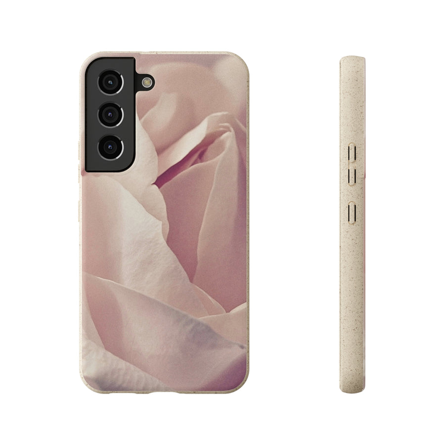 Rose Bud | Bamboo Biodegradable Cases (Samsung S20, S21, S22) Sustainable Phone Case Eco-friendly Accessory