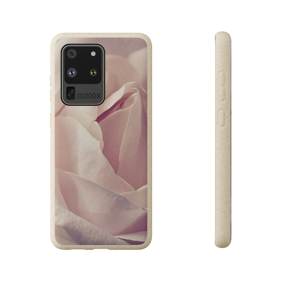 Rose Bud | Bamboo Biodegradable Cases (Samsung S20, S21, S22) Sustainable Phone Case Eco-friendly Accessory