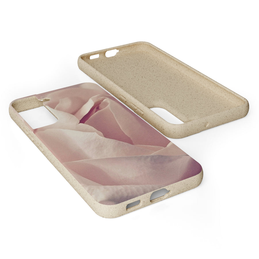 Rose Bud | Bamboo Biodegradable Cases (Samsung S20, S21, S22) Sustainable Phone Case Eco-friendly Accessory