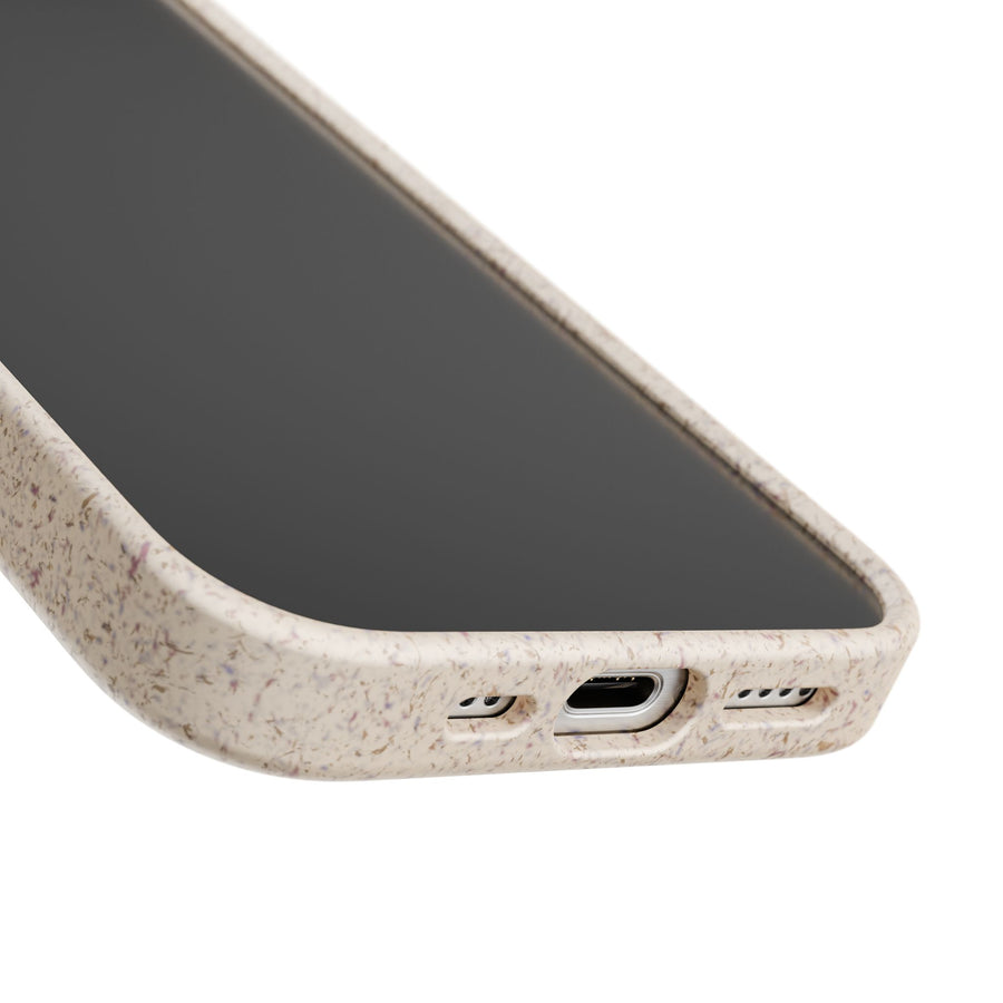 Wispy Waves | Bamboo Biodegradable Cases (iPhone 16, 15, 14, 13, 12, 11) Sustainable Phone Case Ocean Wave