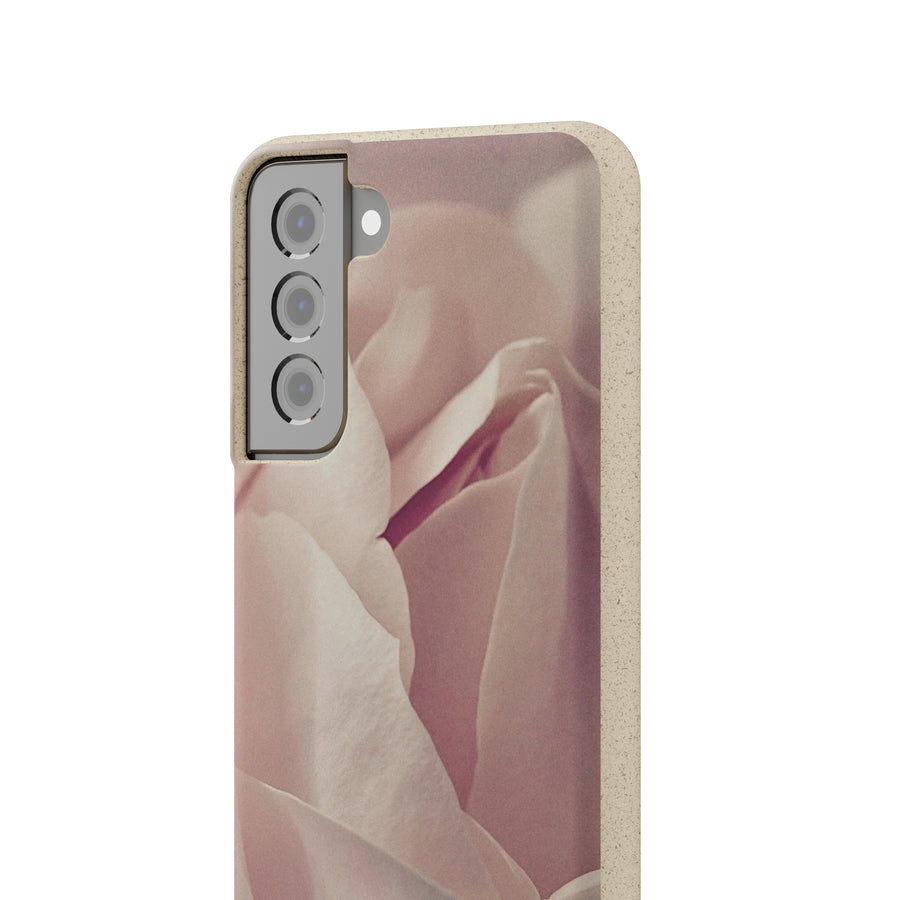 Rose Bud | Bamboo Biodegradable Cases (Samsung S20, S21, S22) Sustainable Phone Case Eco-friendly Accessory