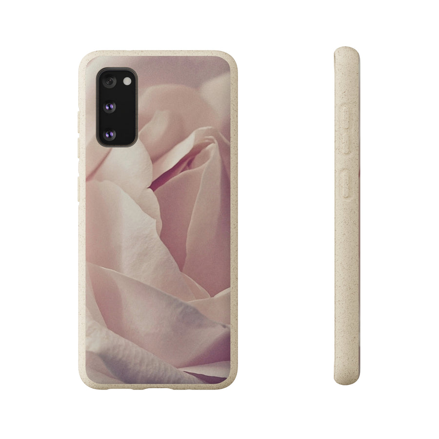 Rose Bud | Bamboo Biodegradable Cases (Samsung S20, S21, S22) Sustainable Phone Case Eco-friendly Accessory