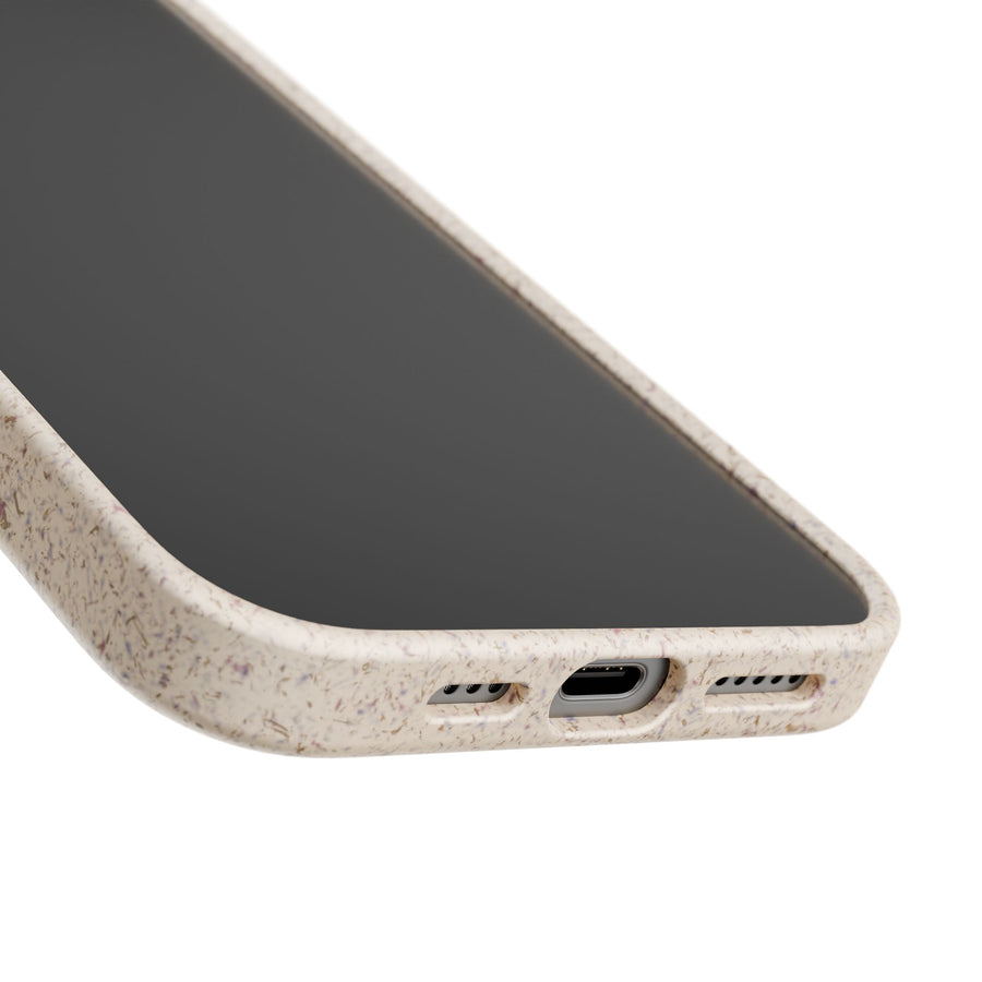 Wispy Waves | Bamboo Biodegradable Cases (iPhone 16, 15, 14, 13, 12, 11) Sustainable Phone Case Ocean Wave