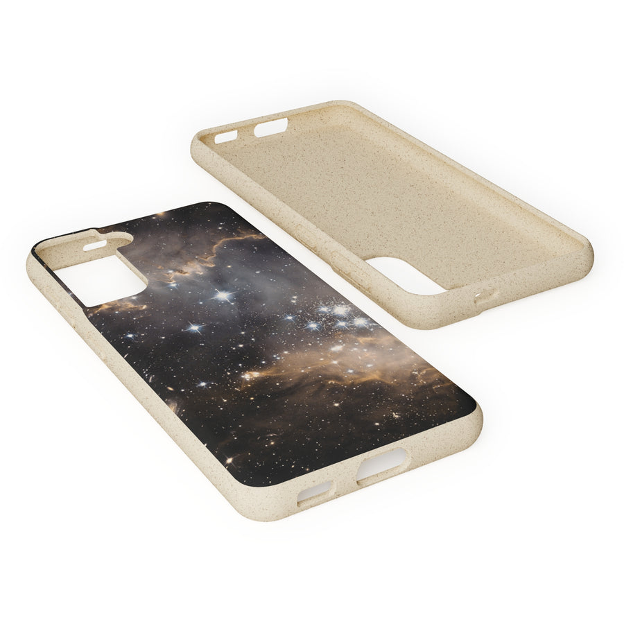 Universal | Bamboo Biodegradable Cases (Samsung S20, S21, S22) Sustainable Phone Case Star Galaxy Case