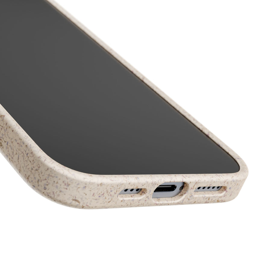 Wispy Waves | Bamboo Biodegradable Cases (iPhone 16, 15, 14, 13, 12, 11) Sustainable Phone Case Ocean Wave
