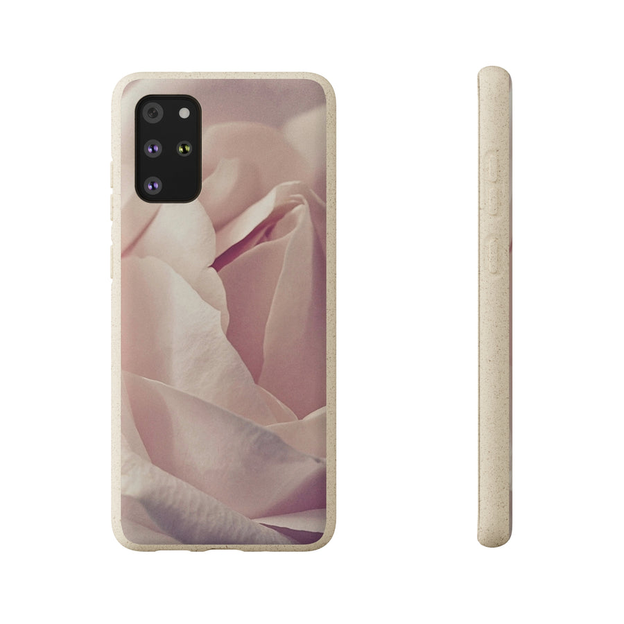 Rose Bud | Bamboo Biodegradable Cases (Samsung S20, S21, S22) Sustainable Phone Case Eco-friendly Accessory