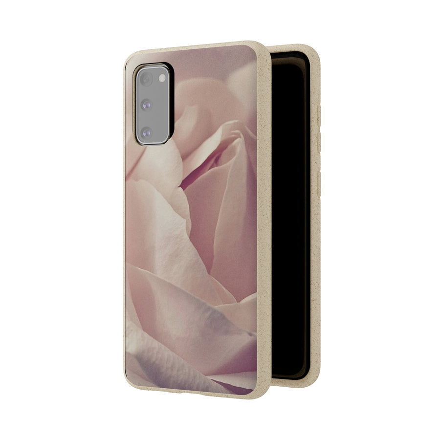 Rose Bud | Bamboo Biodegradable Cases (Samsung S20, S21, S22) Sustainable Phone Case Eco-friendly Accessory