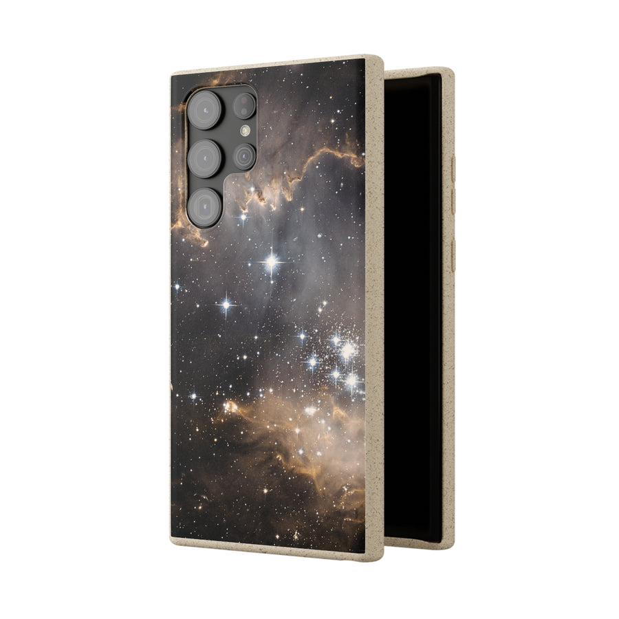 Universal | Bamboo Biodegradable Cases (Samsung S20, S21, S22) Sustainable Phone Case Star Galaxy Case