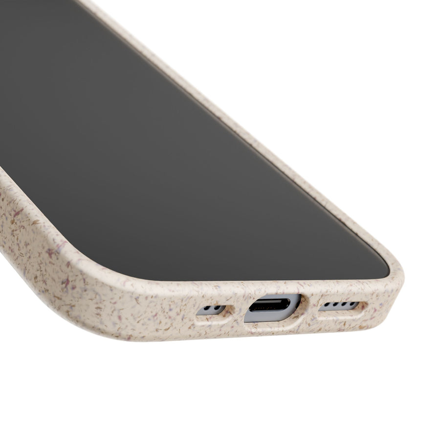Wispy Waves | Bamboo Biodegradable Cases (iPhone 16, 15, 14, 13, 12, 11) Sustainable Phone Case Ocean Wave