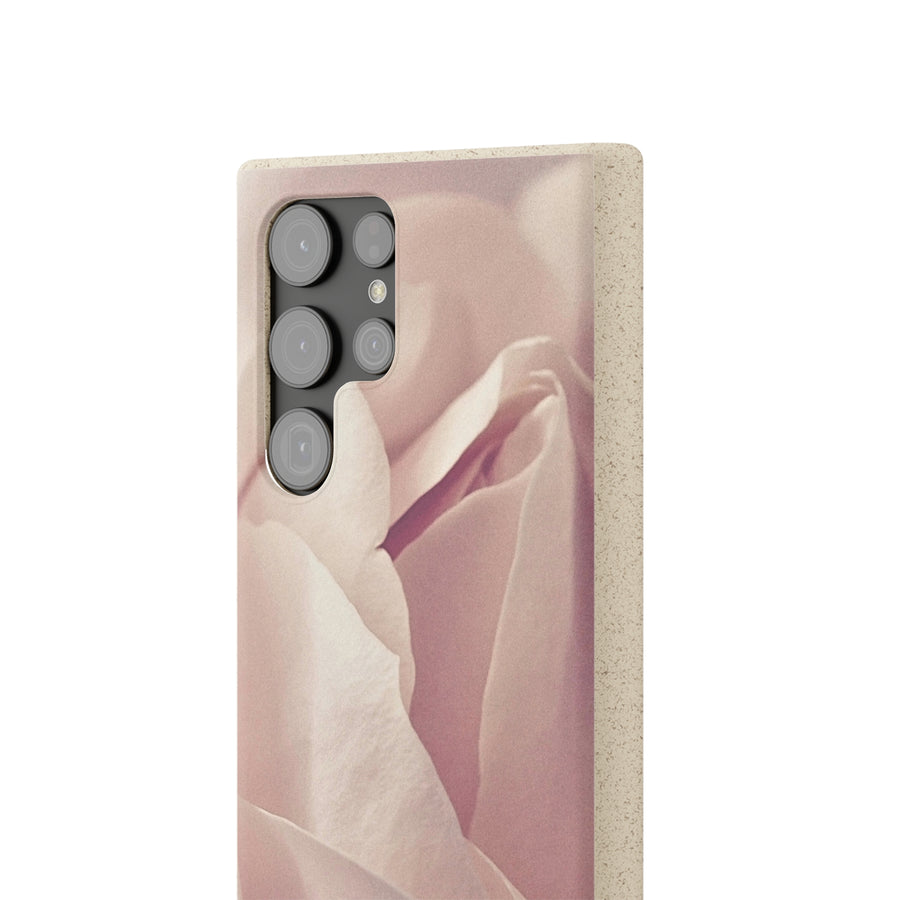 Rose Bud | Bamboo Biodegradable Cases (Samsung S20, S21, S22) Sustainable Phone Case Eco-friendly Accessory