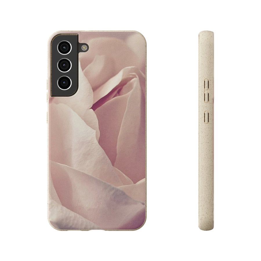 Rose Bud | Bamboo Biodegradable Cases (Samsung S20, S21, S22) Sustainable Phone Case Eco-friendly Accessory