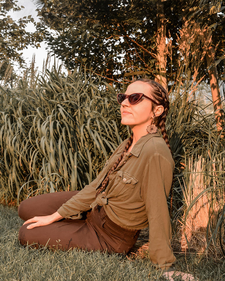 Betty | Polarized Bamboo Sunglasses