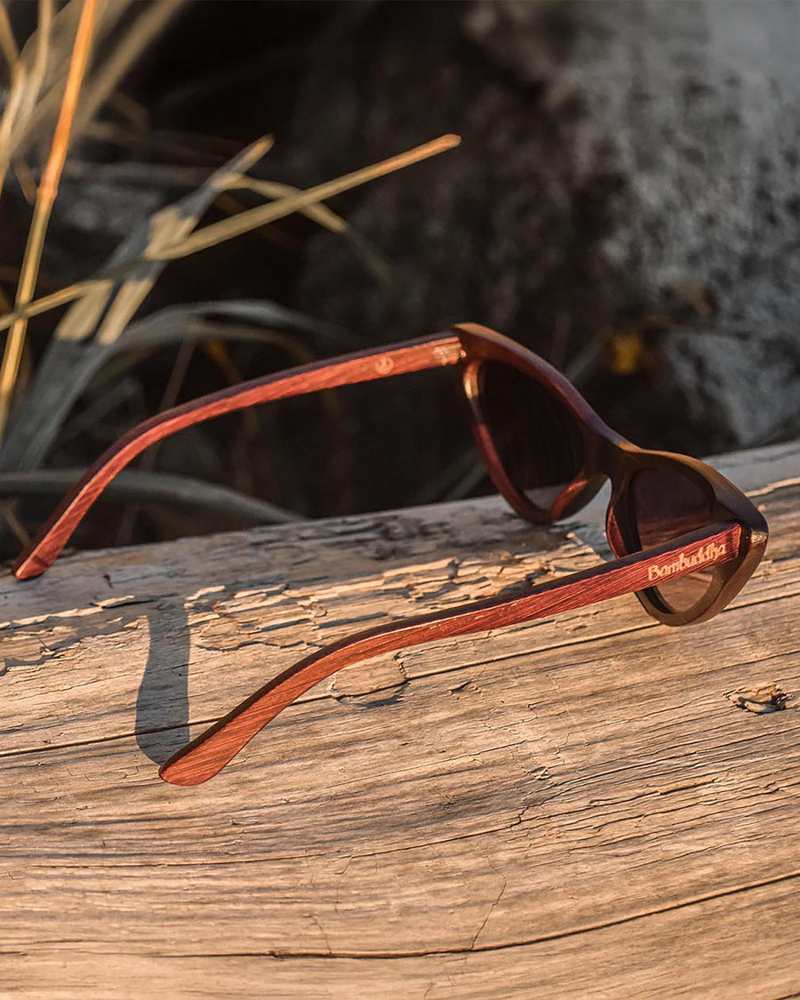 Betty | Polarized Bamboo Sunglasses