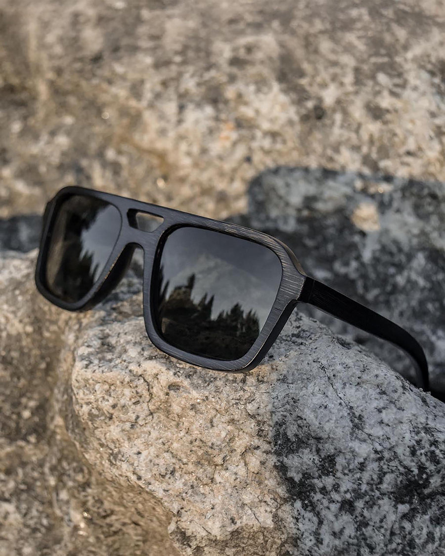 Boss | Polarized Bamboo Sunglasses