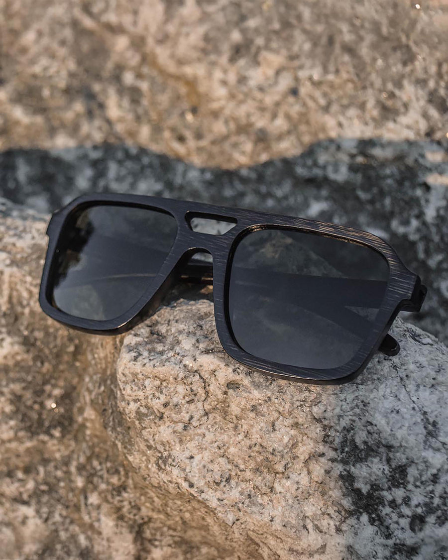 Boss | Polarized Bamboo Sunglasses