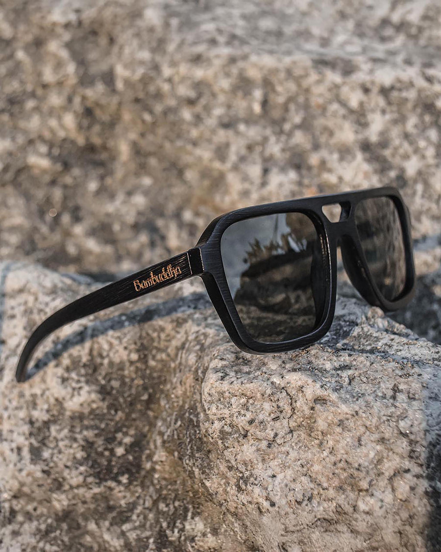 Boss | Polarized Bamboo Sunglasses