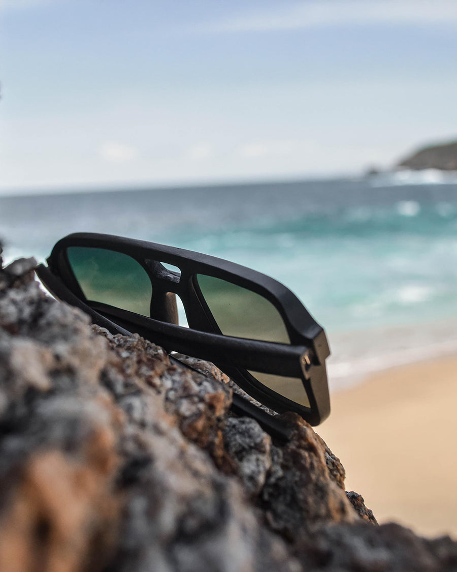 Boss | Polarized Bamboo Sunglasses