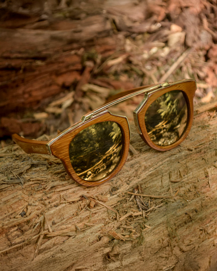 Onyx | Polarized Bamboo Sunglasses